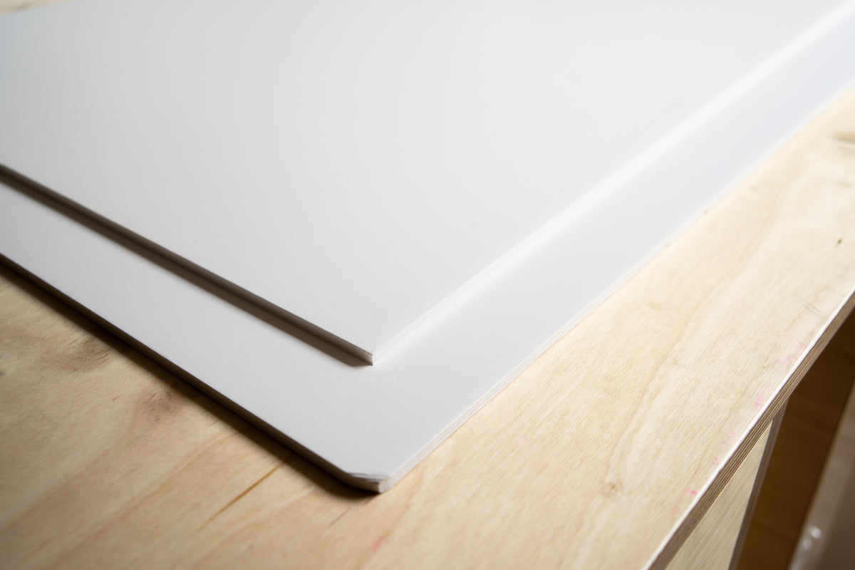 A1 White Polyboard