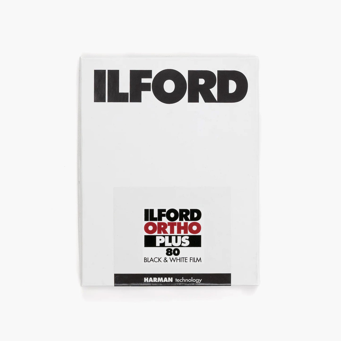 Ilford ORTHO PLUS 80 5x4 (25 sheets)