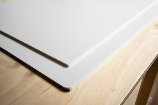 A2 White Polyboard