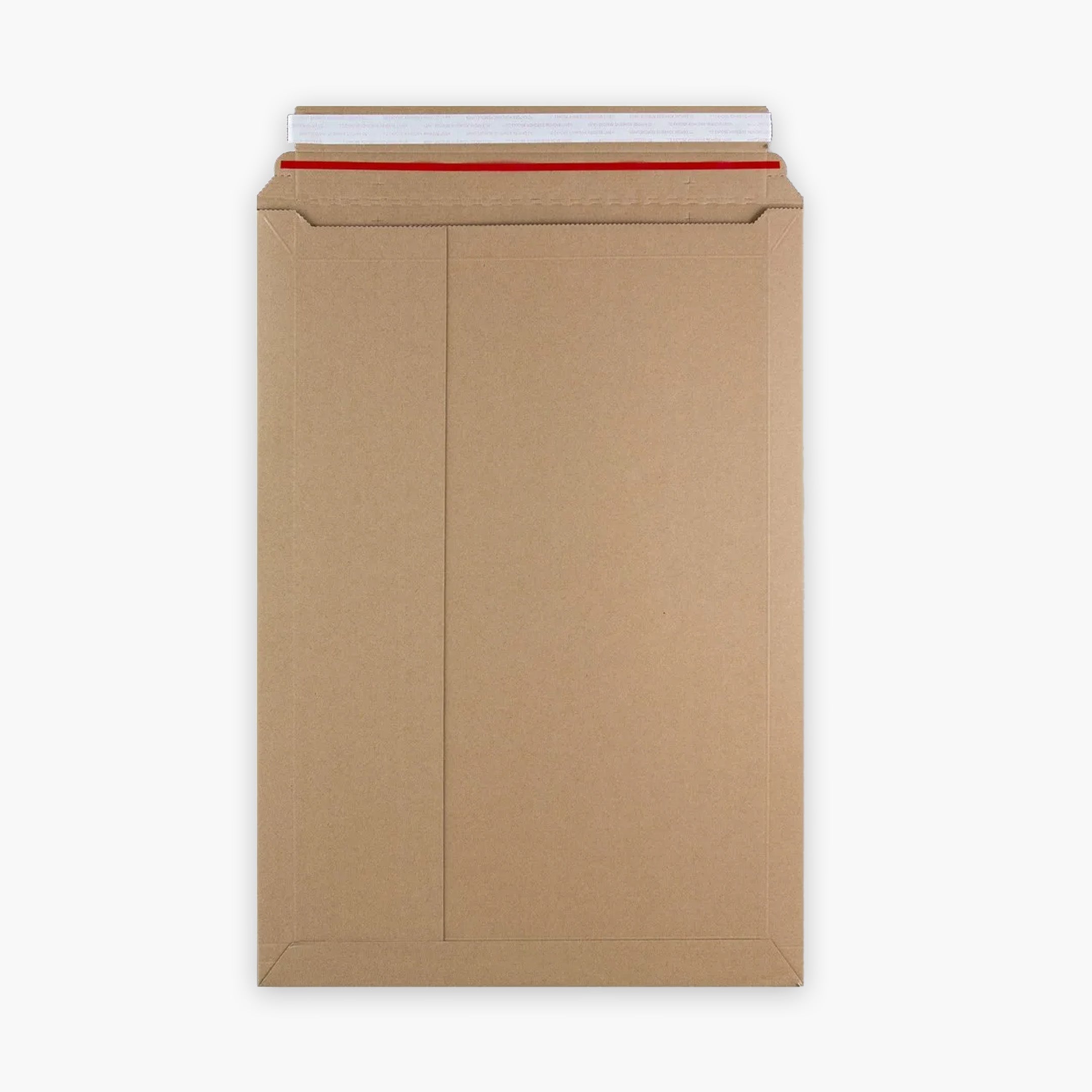 Contoured Rigid Envelopes Brown Rigid Cardboard Large envelopes 12