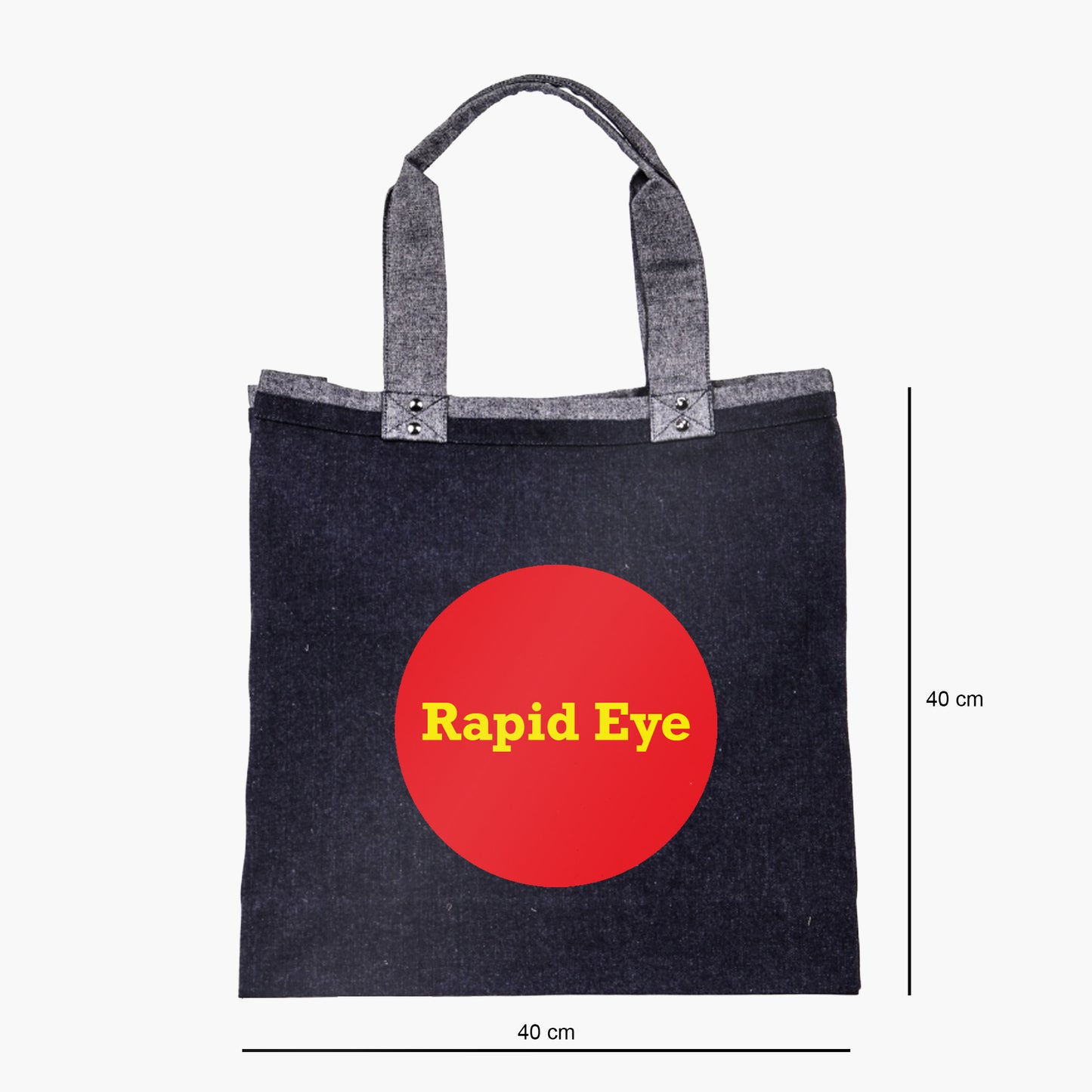 Denim Rapid Eye Tote Bag