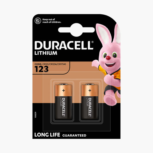 Duracell Lithium 123 2 Pack