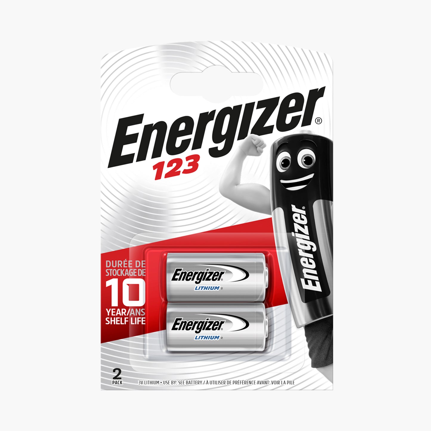 Energizer 123 Battery Double Pack