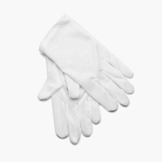 Weiße Handschuhe