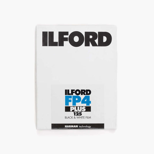 Ilford FP4 PLUS 125 4x5 (25 feuilles)