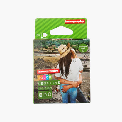 Lomography Color Negative 800 120 - Pack of 3