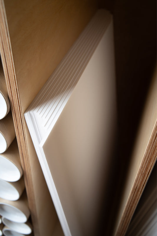 A1 White Polyboard