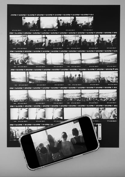 B&W 35mm Dev, Scan & Traditional Contact Print