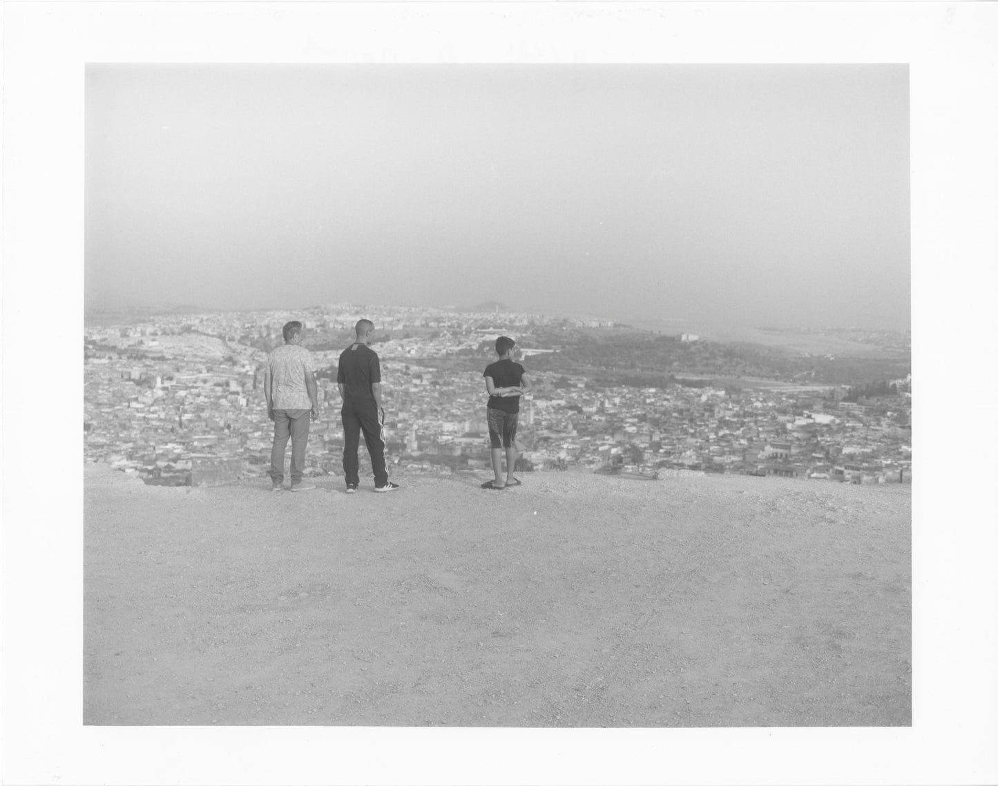 Traditional Hand Print B&W