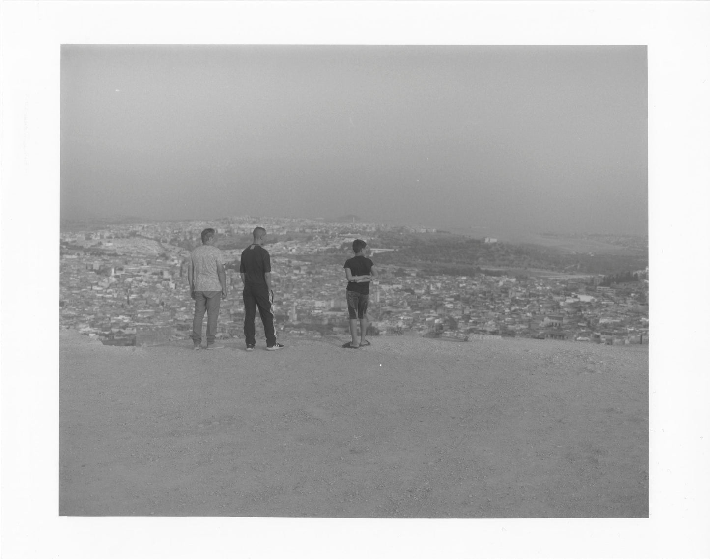 Traditional Hand Print B&W