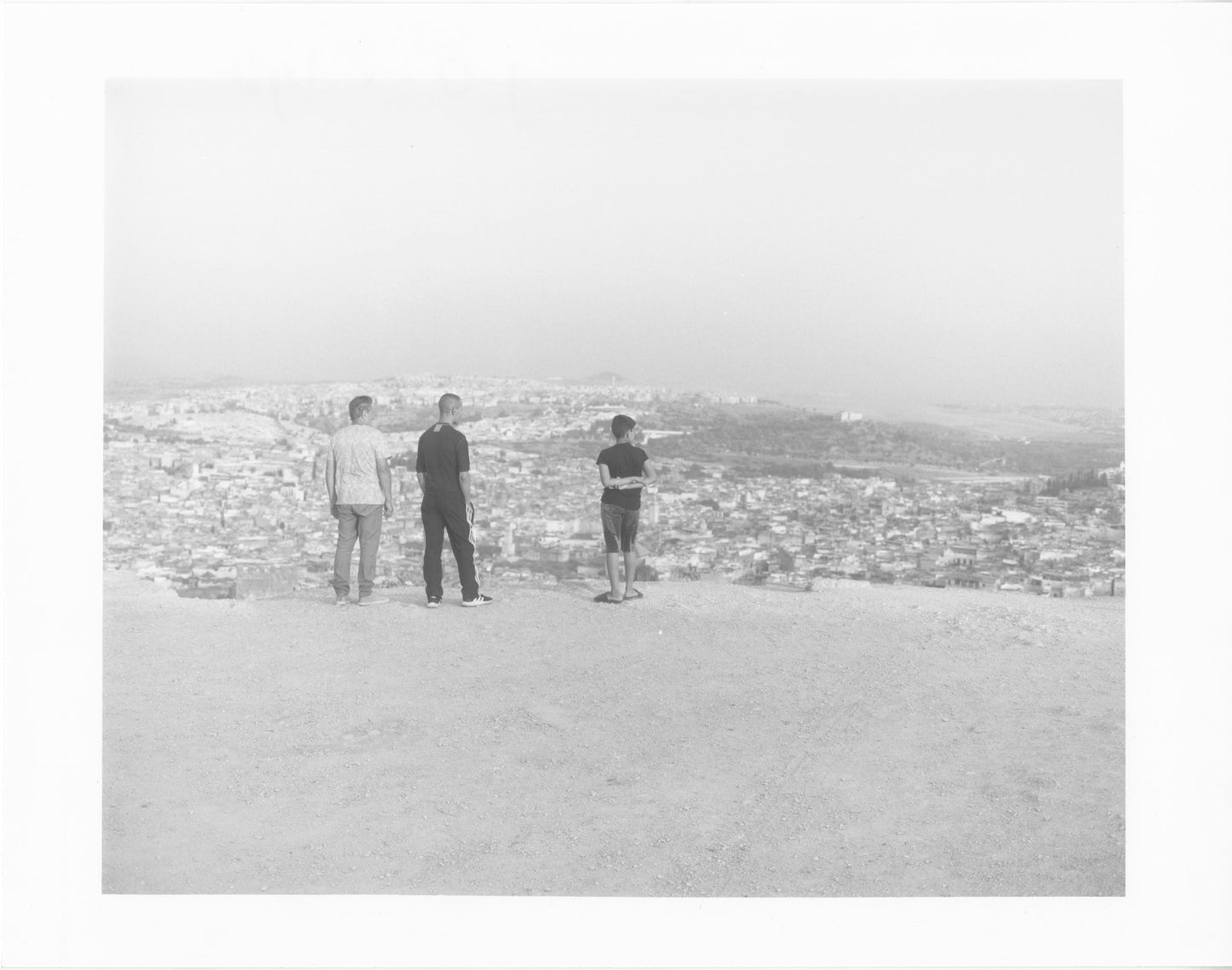 Traditional Hand Print B&W