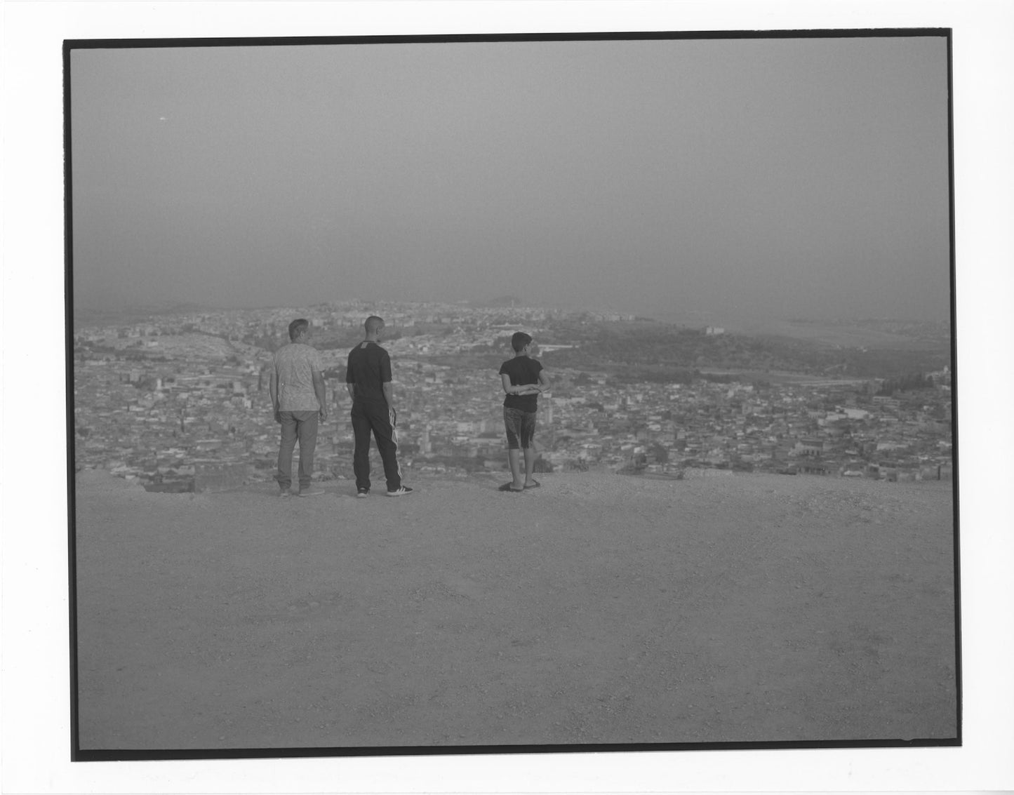 Traditional Hand Print B&W