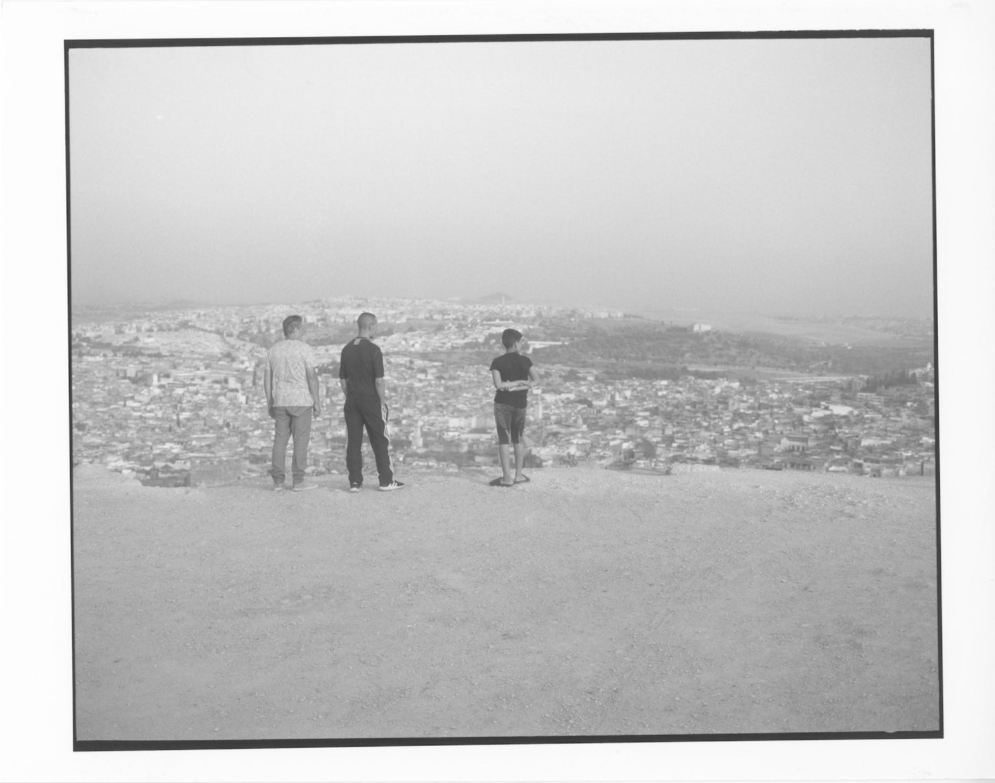 Traditional Hand Print B&W