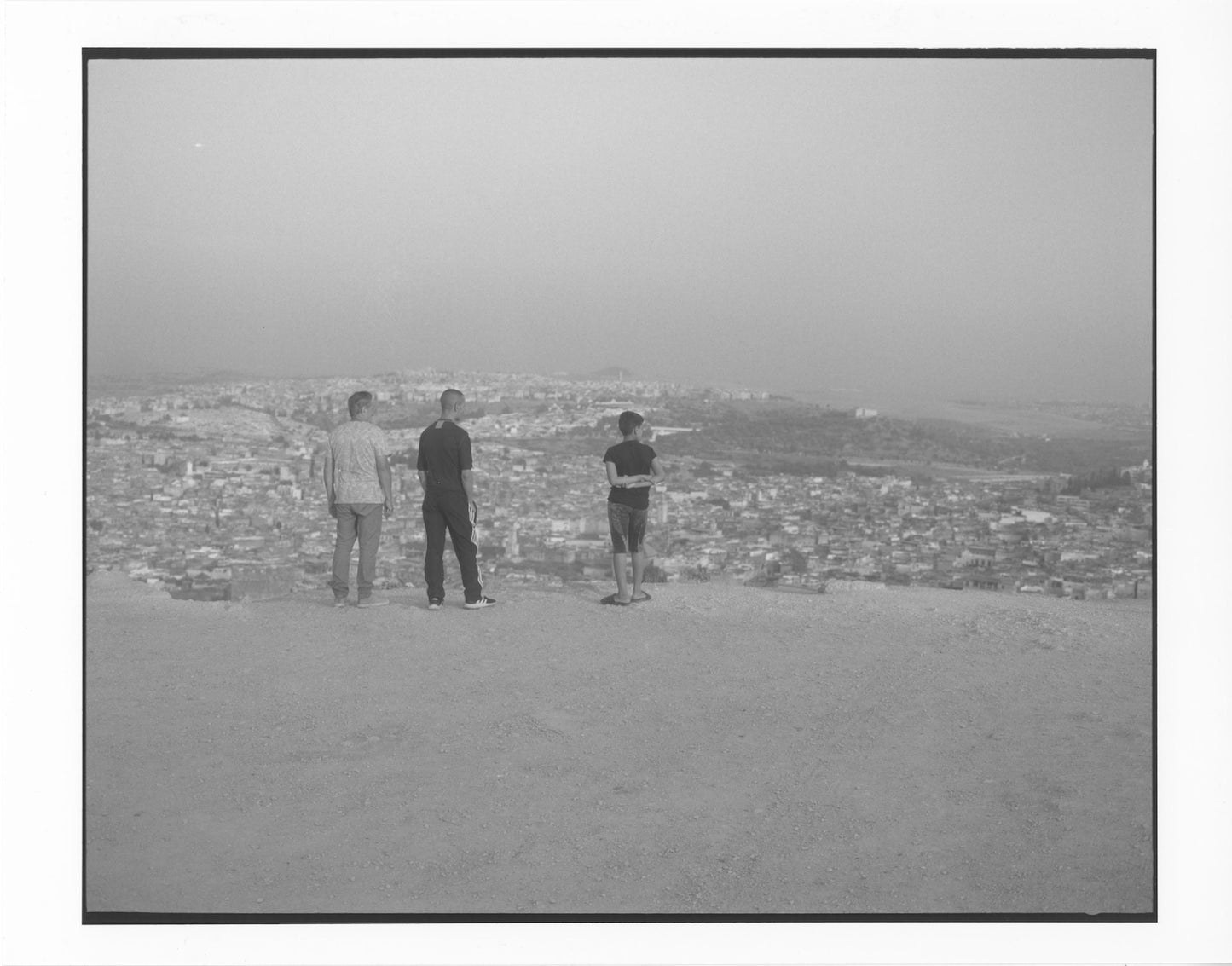 Traditional Hand Print B&W