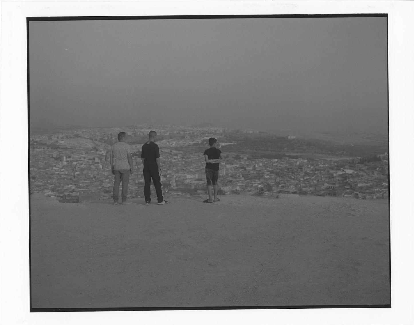 Traditional Hand Print B&W