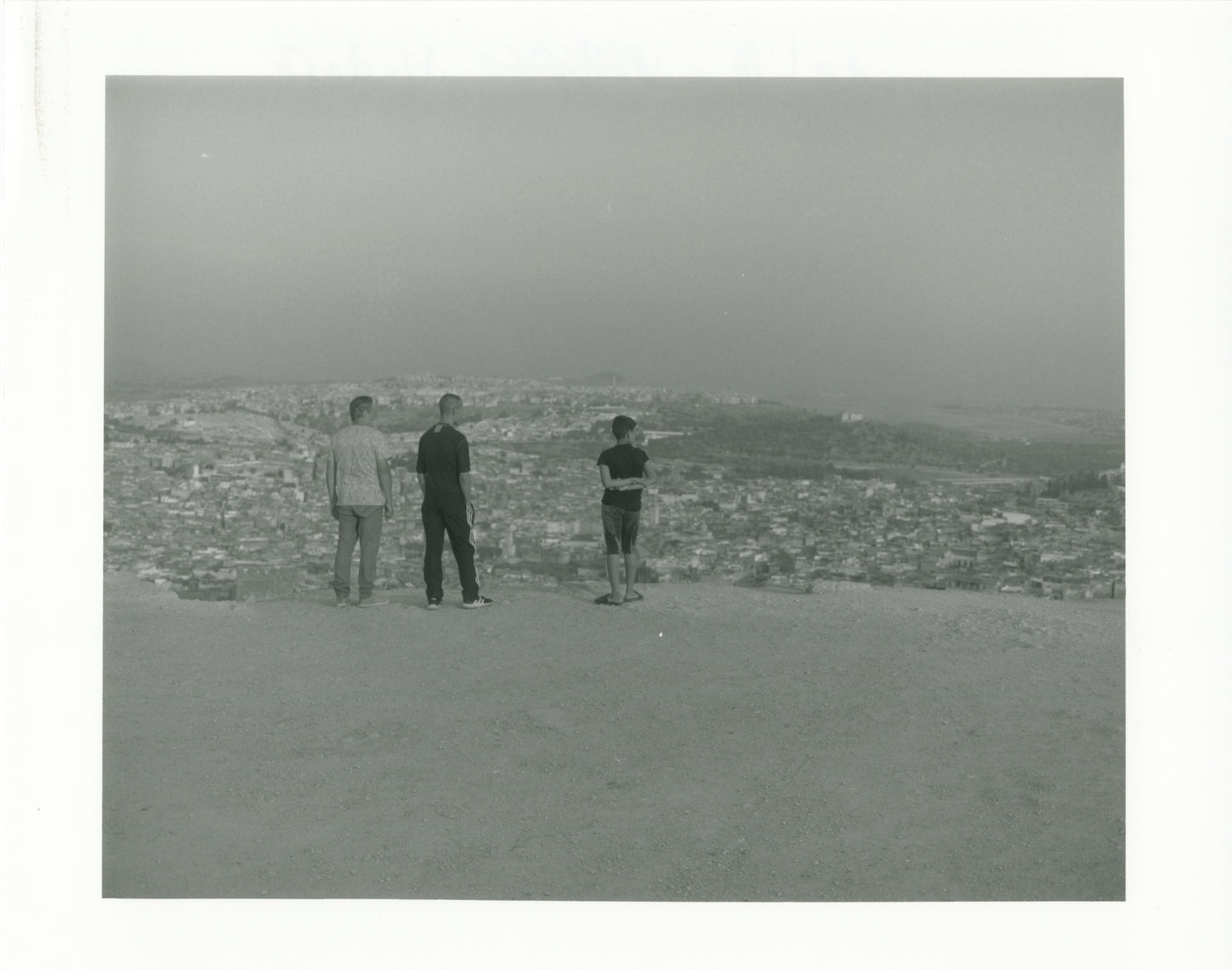Traditional Hand Print B&W