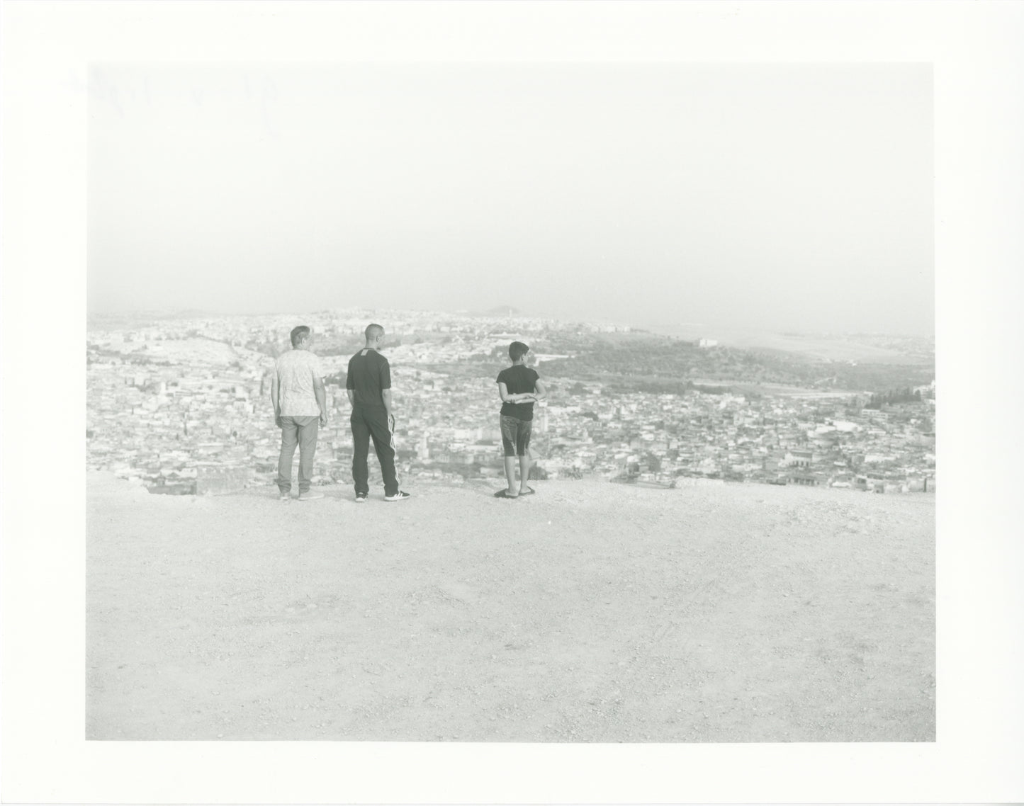 Traditional Hand Print B&W
