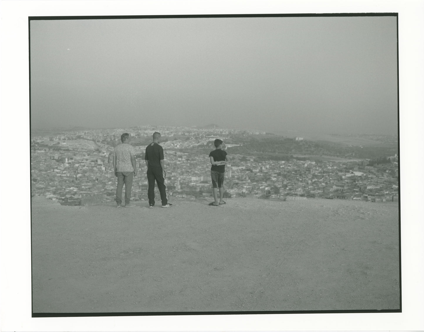 Traditional Hand Print B&W