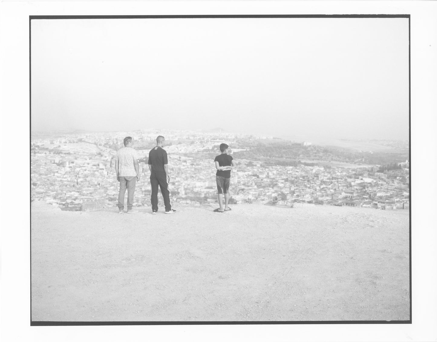 Traditional Hand Print B&W
