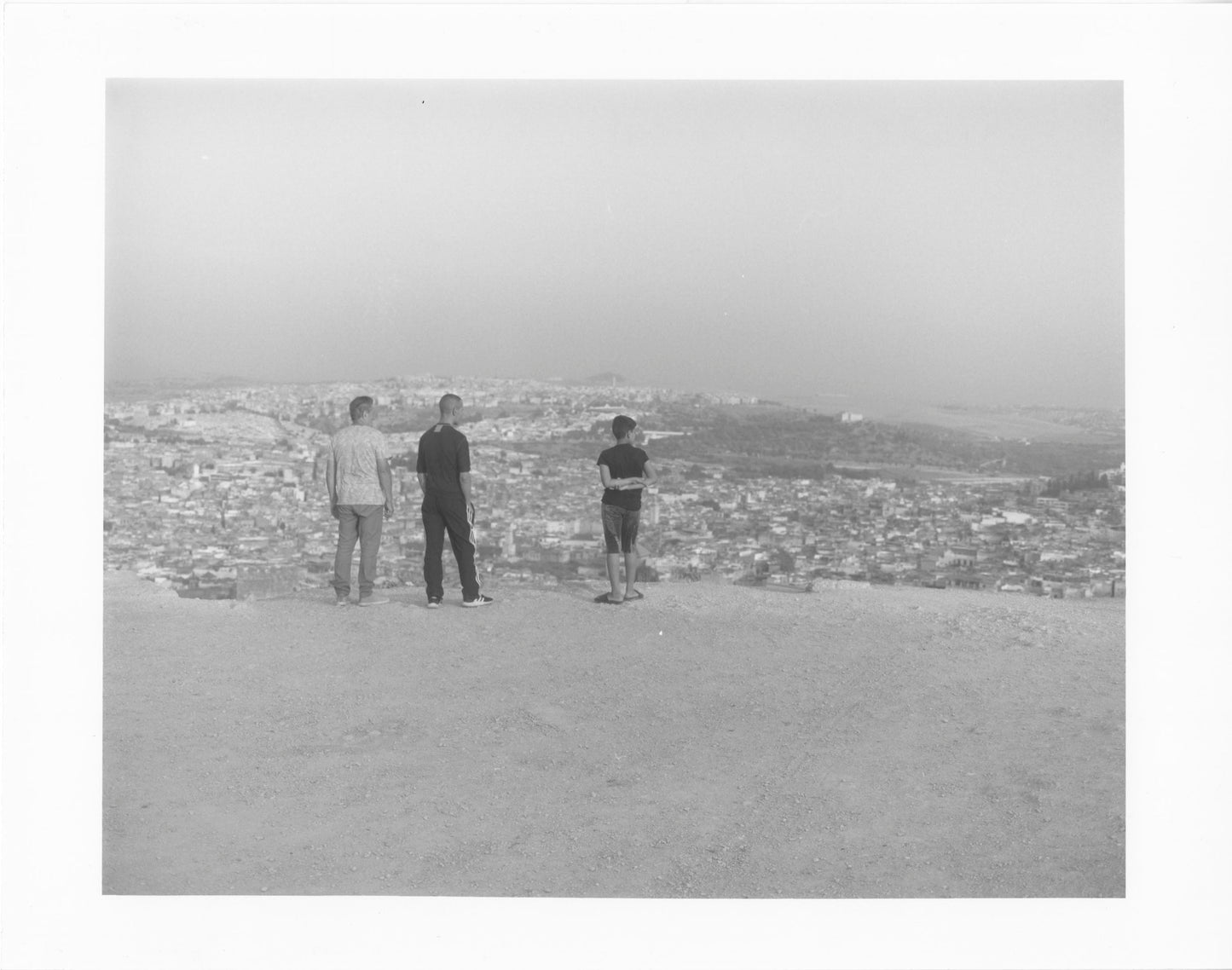 Traditional Hand Print B&W