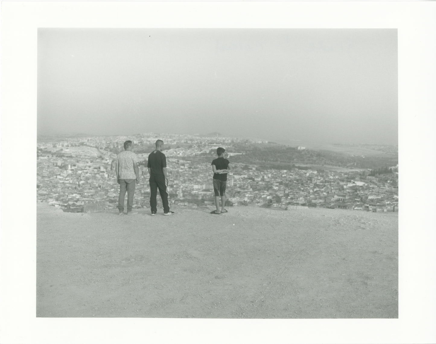 Traditional Hand Print B&W