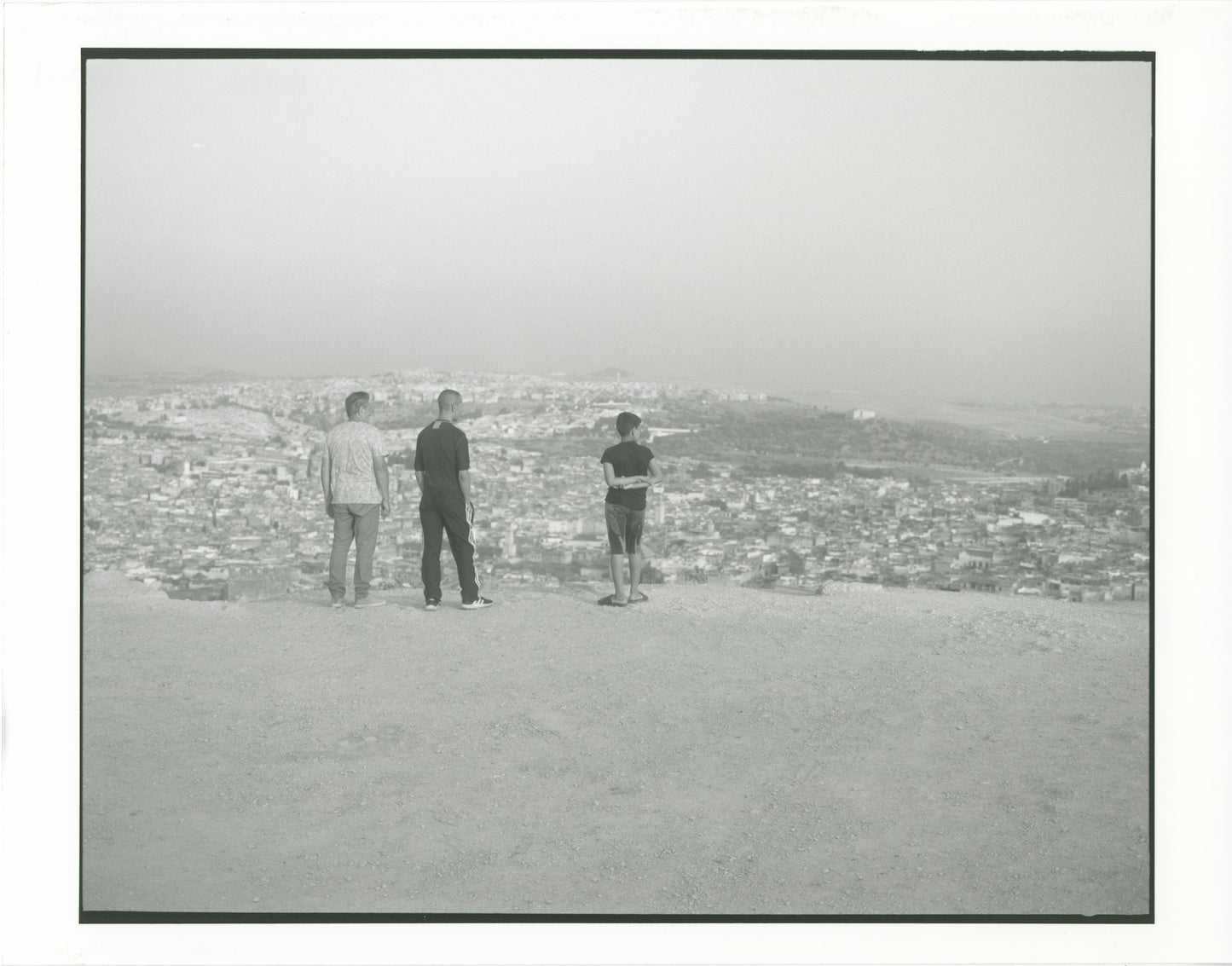 Traditional Hand Print B&W