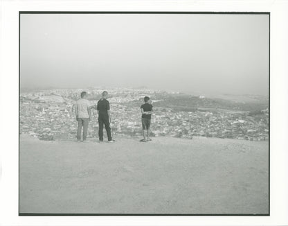 Traditional Hand Print B&W
