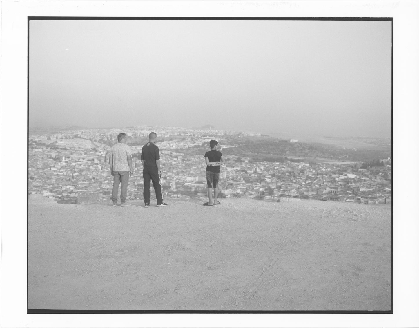 Traditional Hand Print B&W