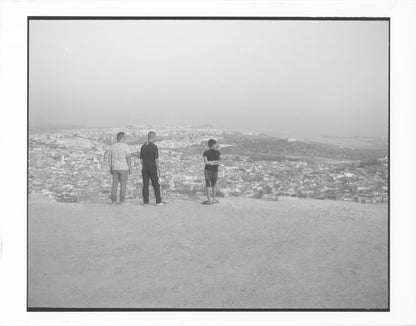 Traditional Hand Print B&W