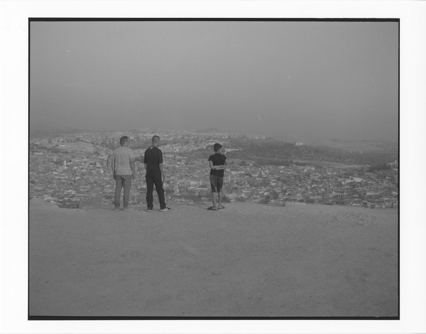 Traditional Hand Print B&W