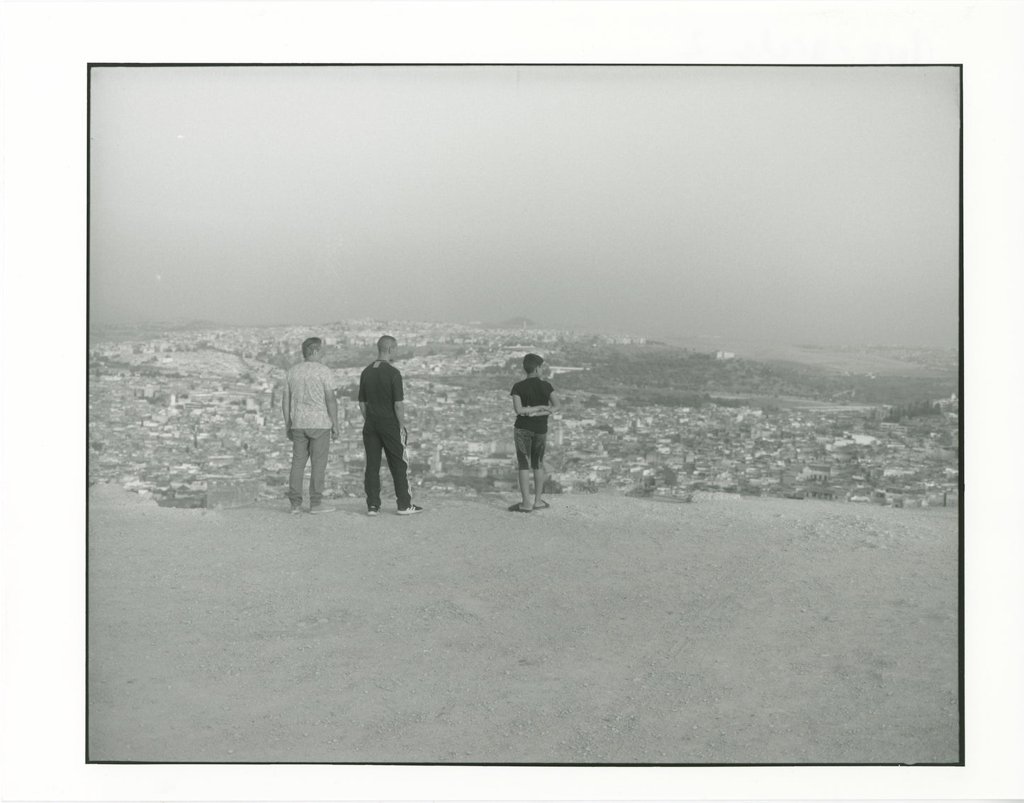 Traditional Hand Print B&W