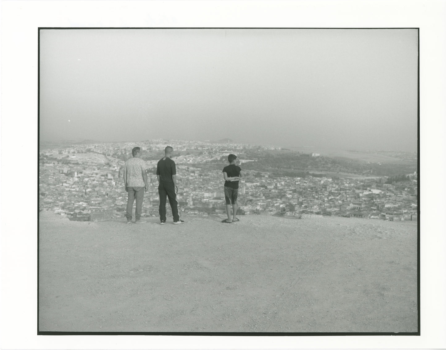 Traditional Hand Print B&W