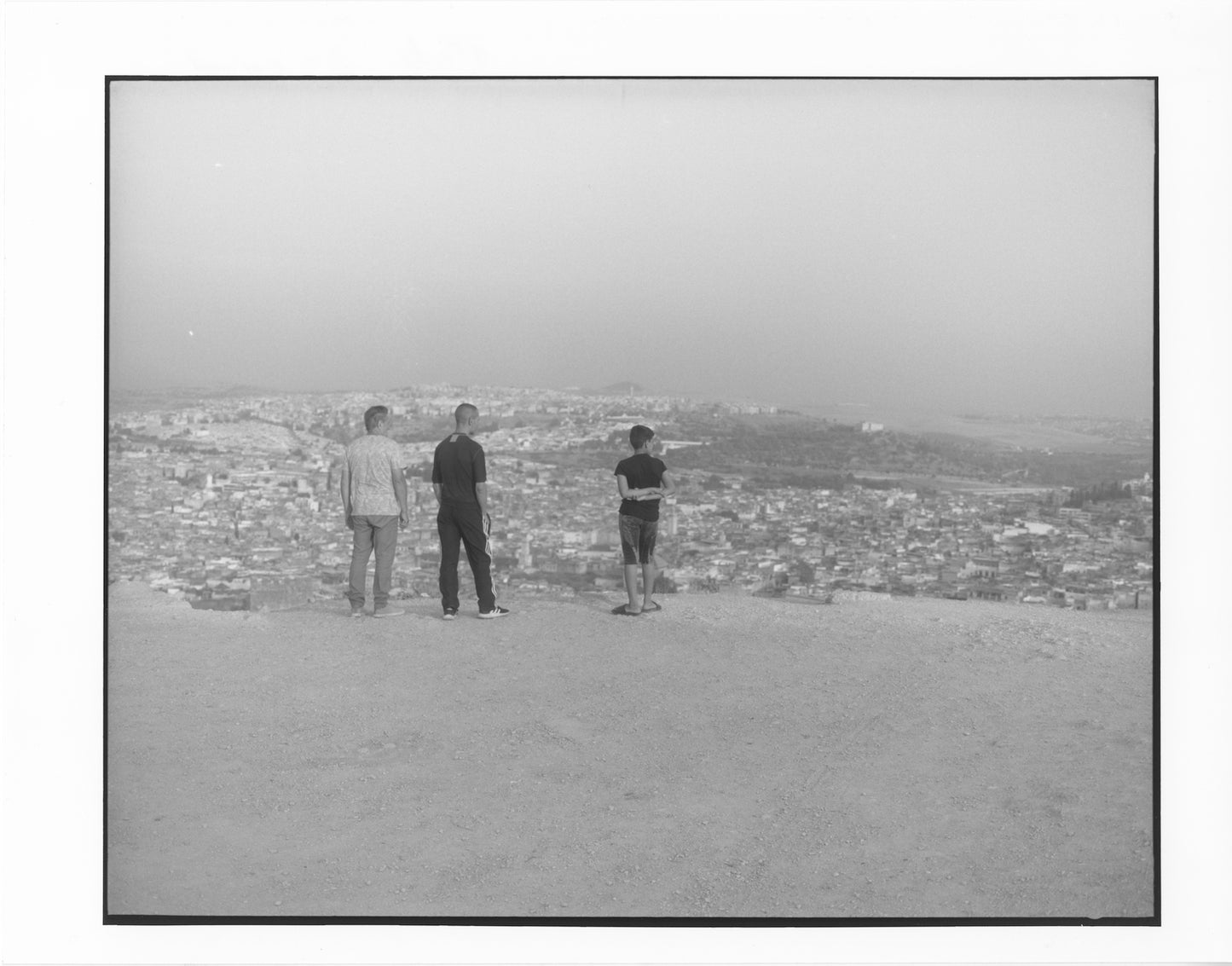 Traditional Hand Print B&W