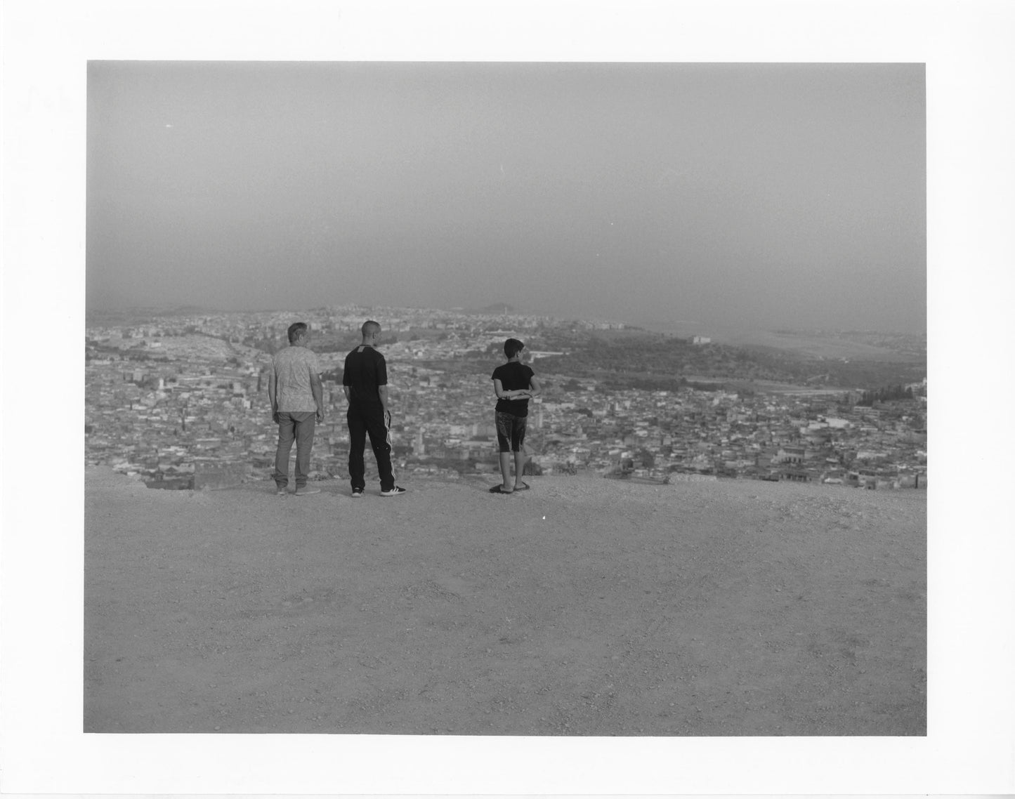 Traditional Hand Print B&W