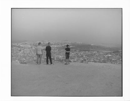 Traditional Hand Print B&W