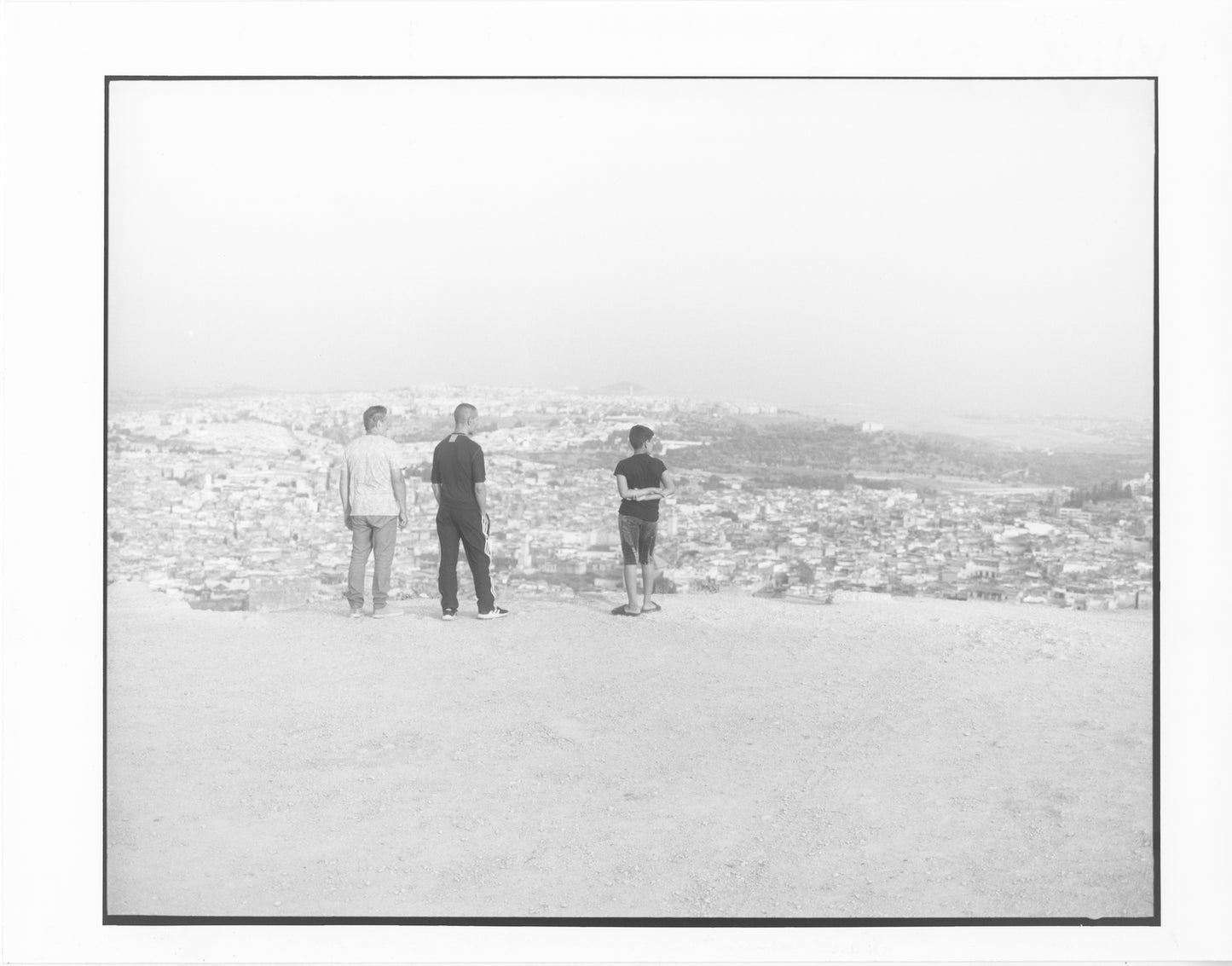 Traditional Hand Print B&W