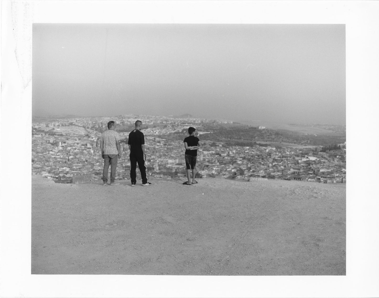 Traditional Hand Print B&W