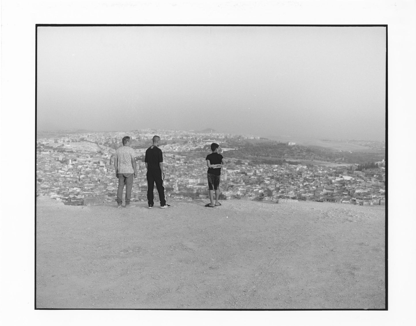 Traditional Hand Print B&W