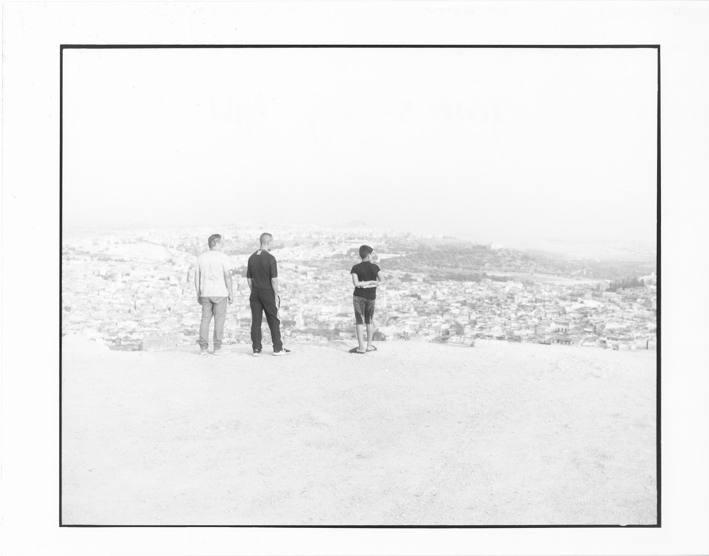 Traditional Hand Print B&W