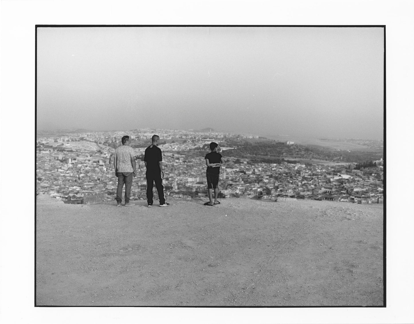 Traditional Hand Print B&W
