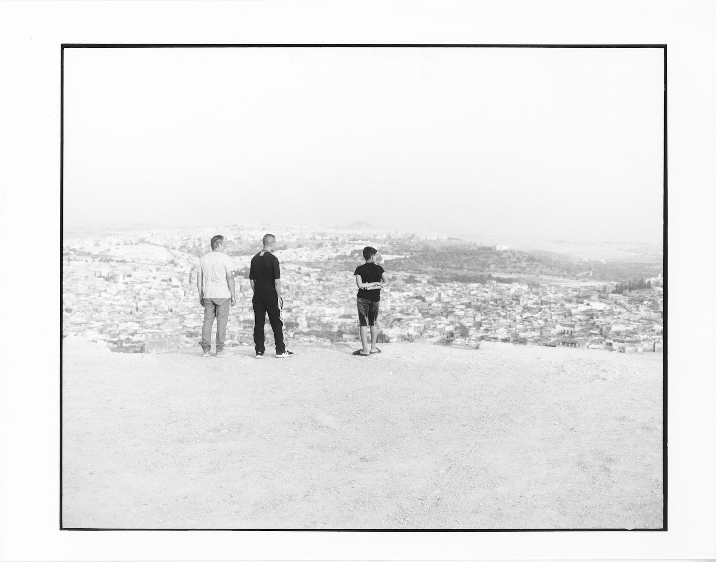 Traditional Hand Print B&W