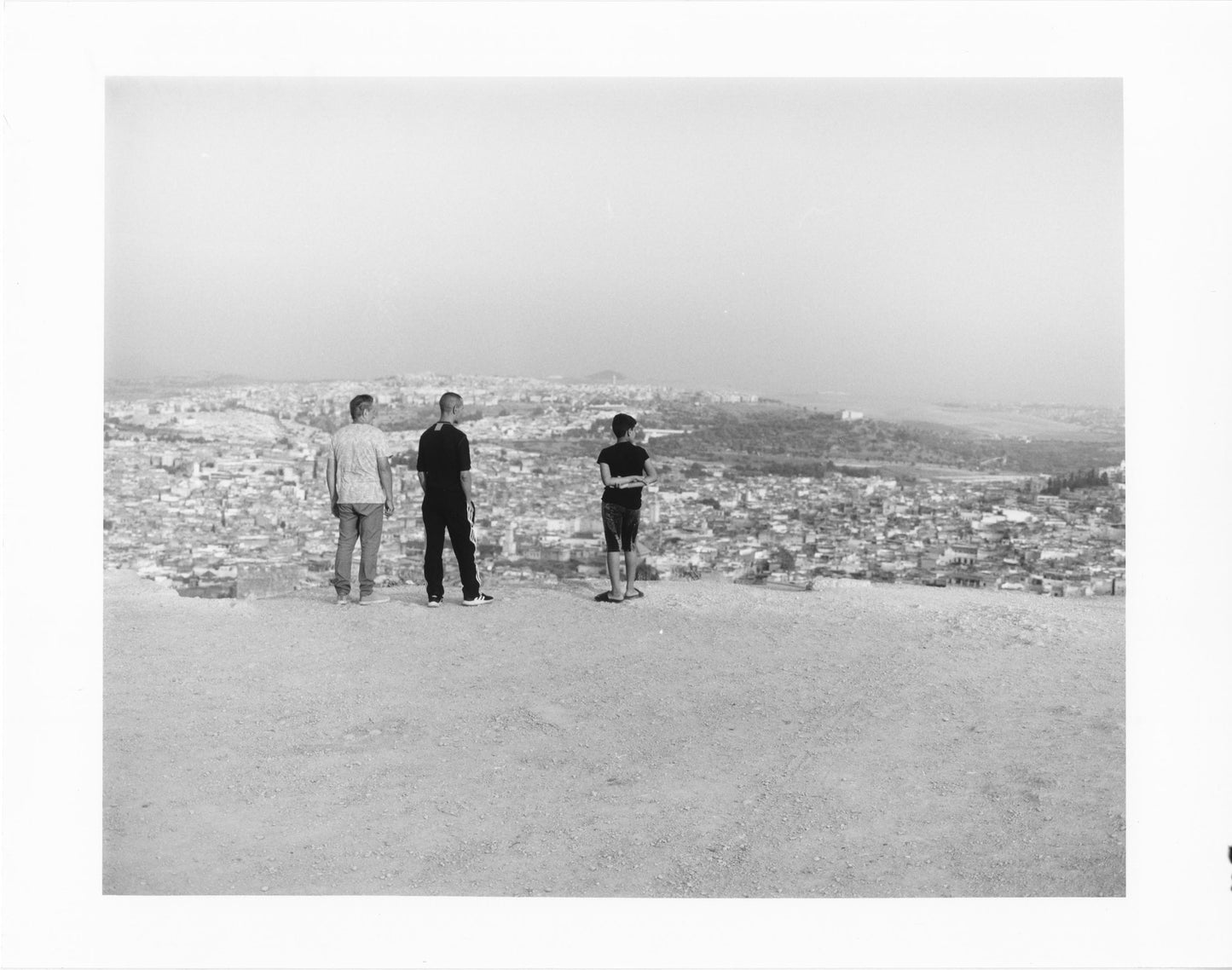 Traditional Hand Print B&W