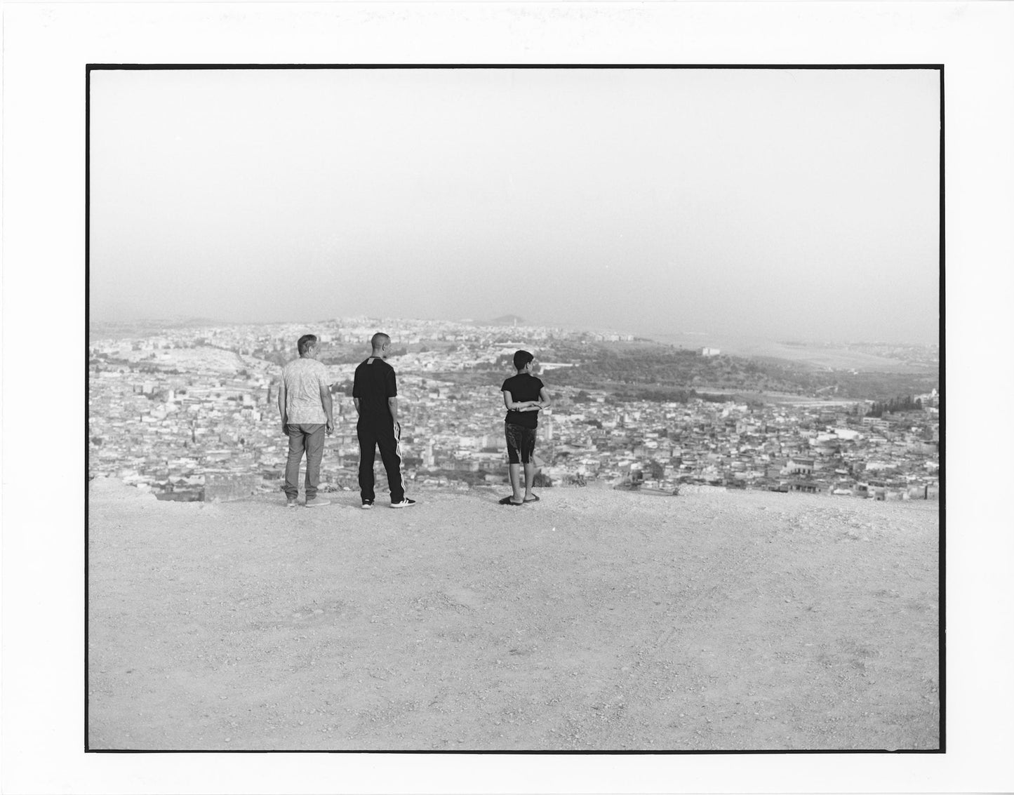 Traditional Hand Print B&W