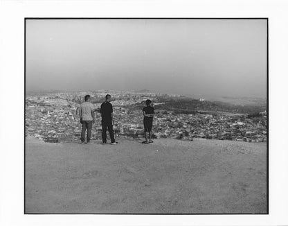 Traditional Hand Print B&W