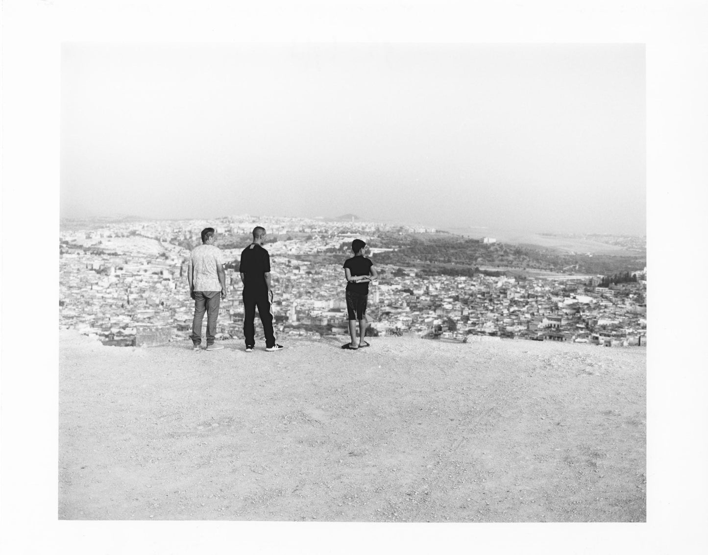 Traditional Hand Print B&W