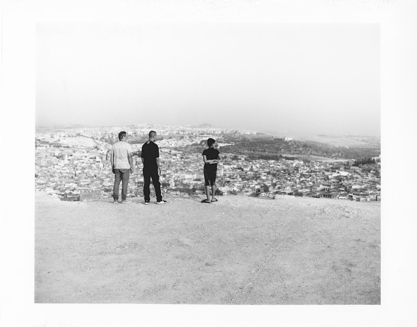 Traditional Hand Print B&W